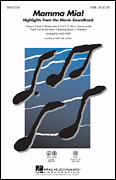 Mamma Mia! SATB choral sheet music cover